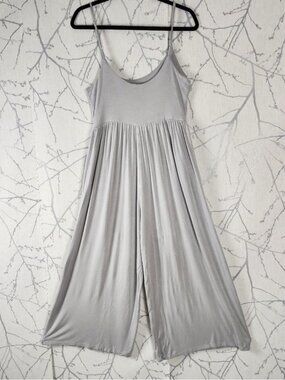 Love Life Essentials Stretch Jersey Strappy Wide Leg Romper